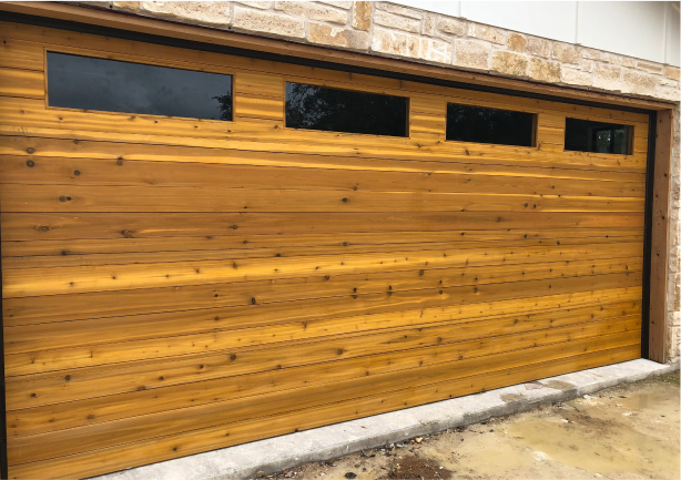 Custom Wooden Garage Door